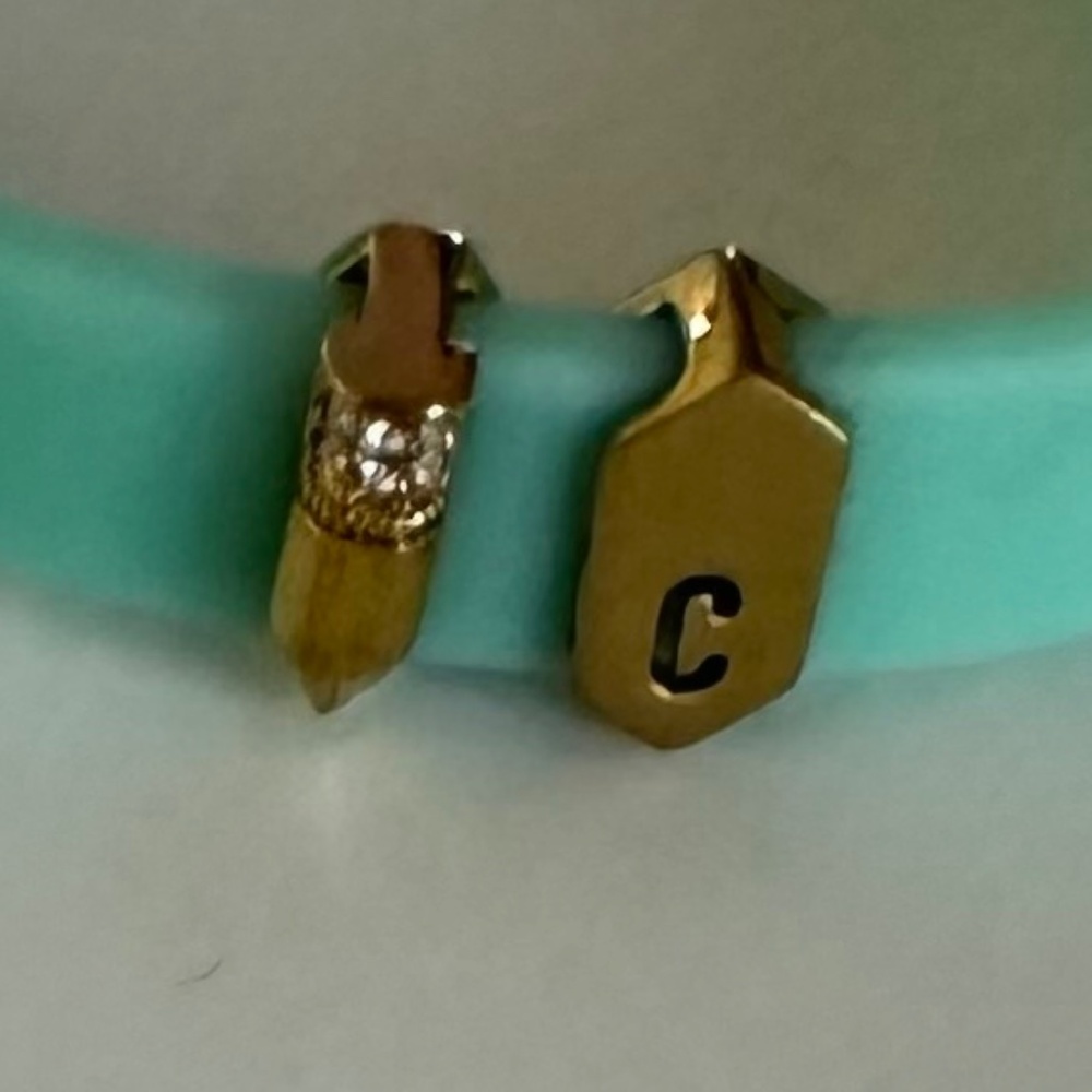 Jewelry:  C silicone bracelet